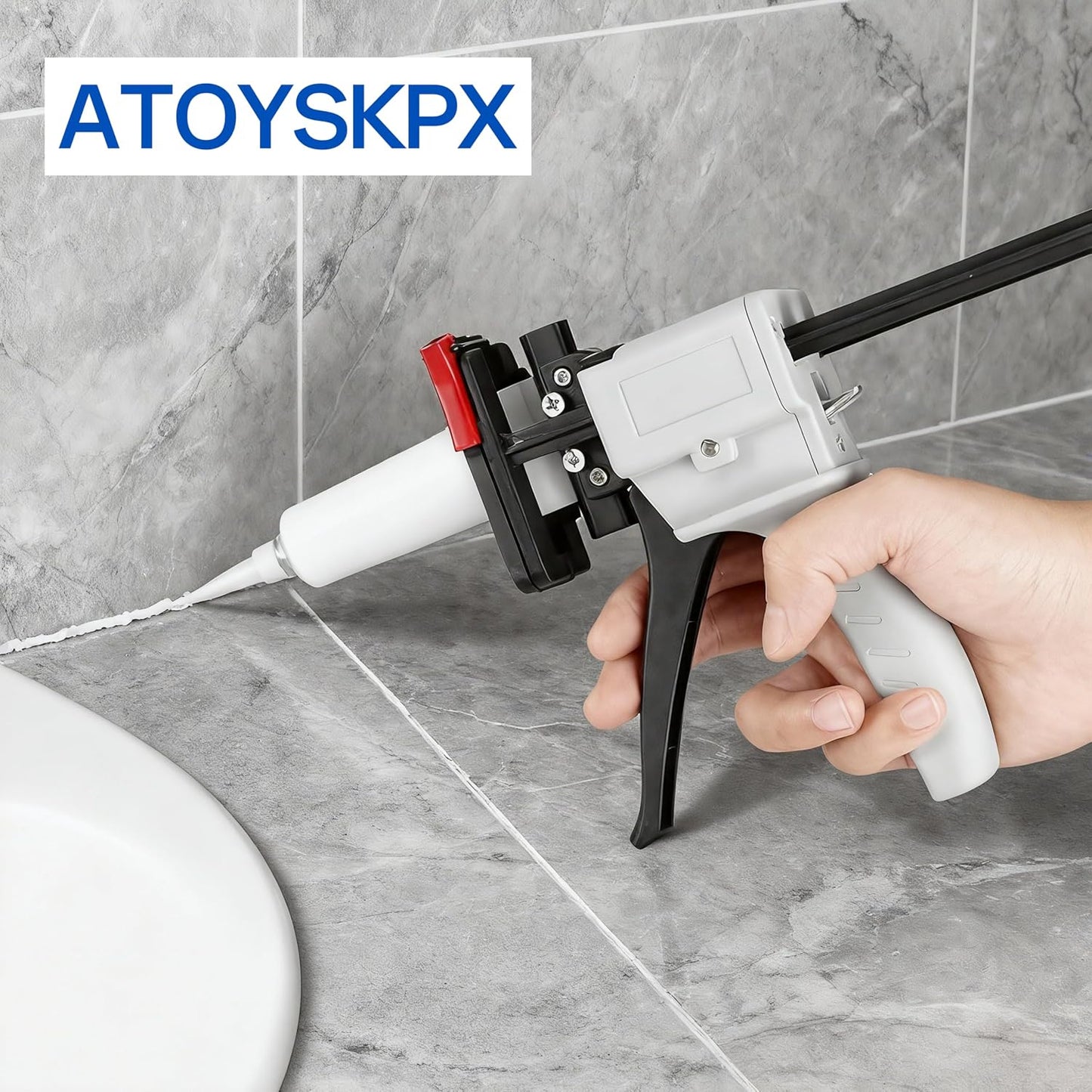 🔧 Labor-Saving Manual Tube Squeezer Glue Gun