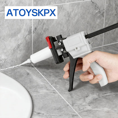 🔧 Labor-Saving Manual Tube Squeezer Glue Gun
