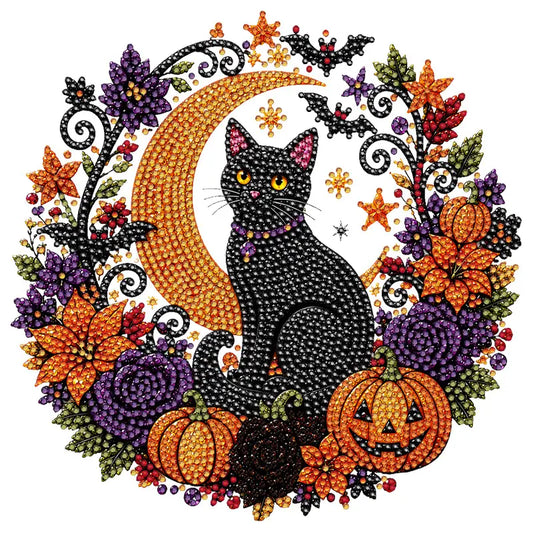 Halloween Diamond Painting Hanging Ornament Kit
