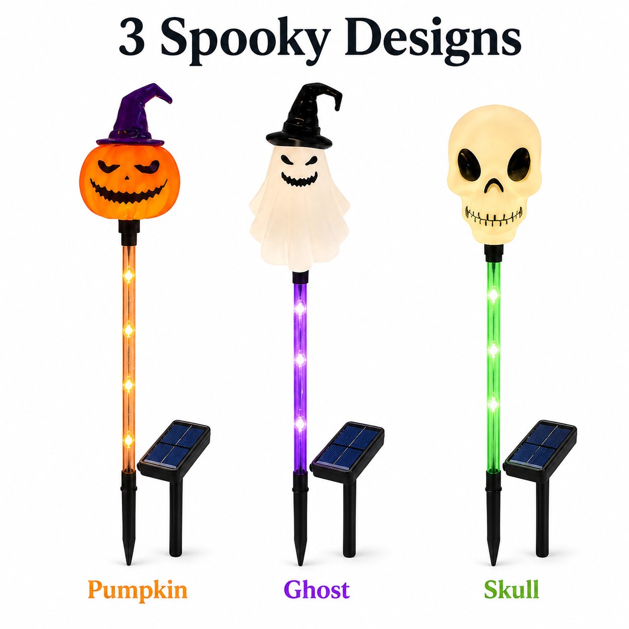 🎃 Halloween Sale 60% OFF – Solar Pumpkin, Ghost & Skull Pathway Lights