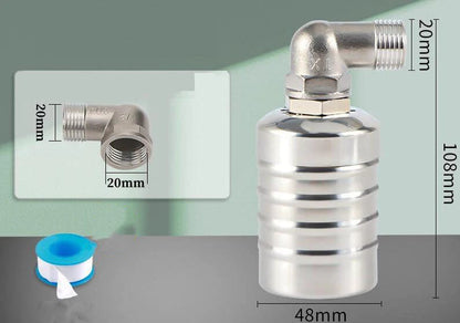 🌊💦 304 Stainless Steel Automatic Float Valve for Water Tank🚰