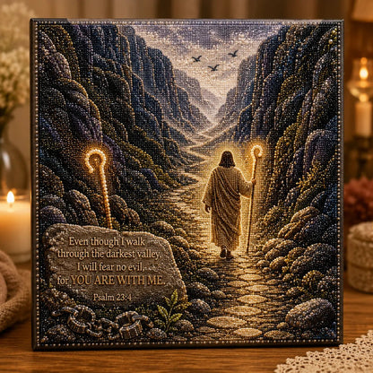 🌿Garden of Faith 3D Pearl Art Kit – Christian Scripture DIY Decor 🙏