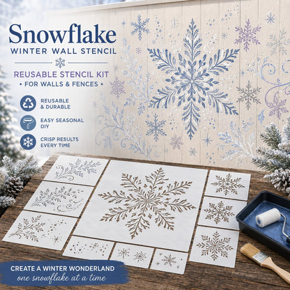 💥 LAST DAY 49% OFF – 🌿 Garden Wall StencilTM Collection | 9 Reusable Mural Designs for Walls, Fences, Porches & Creative Outdoor Makeovers 🎨✨