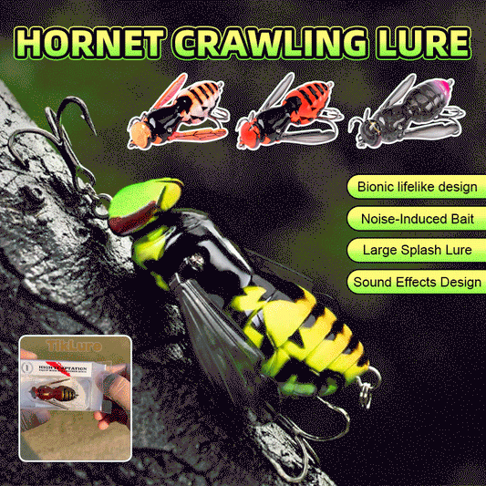 🐝🎣Surface-Crawling Wasp Replica Lure for Fishing