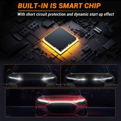 🔥HOT SALE 49% OFF🔥🚗High Brightness Automotive Hood Gap LED Strip - Ambient Lighting Package