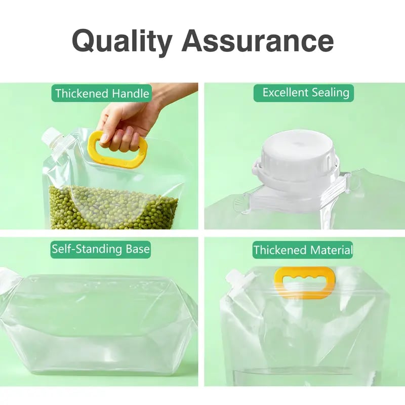 Reusable Leak-Proof Food Bags – No Spills, No Mess, Fresh Storage Every Time(Buy 4 Free Shipping)