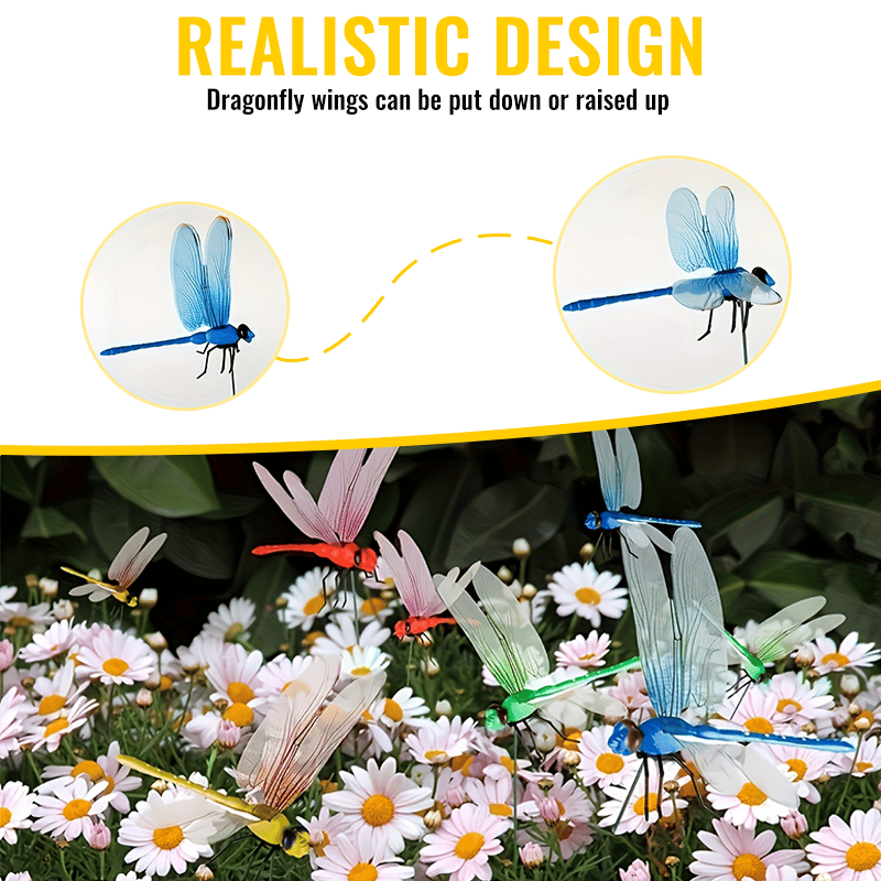 🧢Dragonfly Decor Hat Clip-Lifelike Dragonfly Clips