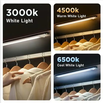 Punch-free Smart Sensor Magnetic Rechargeable LED Lights