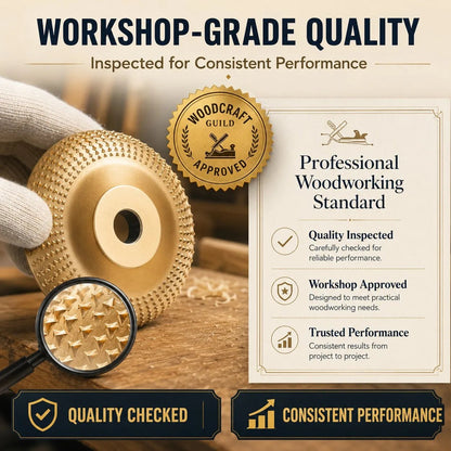 ⚒️Wood Carving Disc Set Heavy-Duty Steel Wheel for Angle Grinder