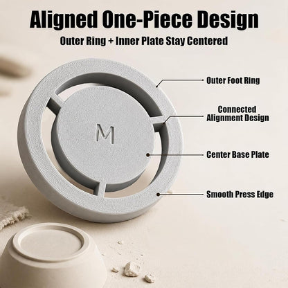 🎁Last Day 49% OFF 🏺5PCS Professional Pottery Foot Ring Trimming Tool