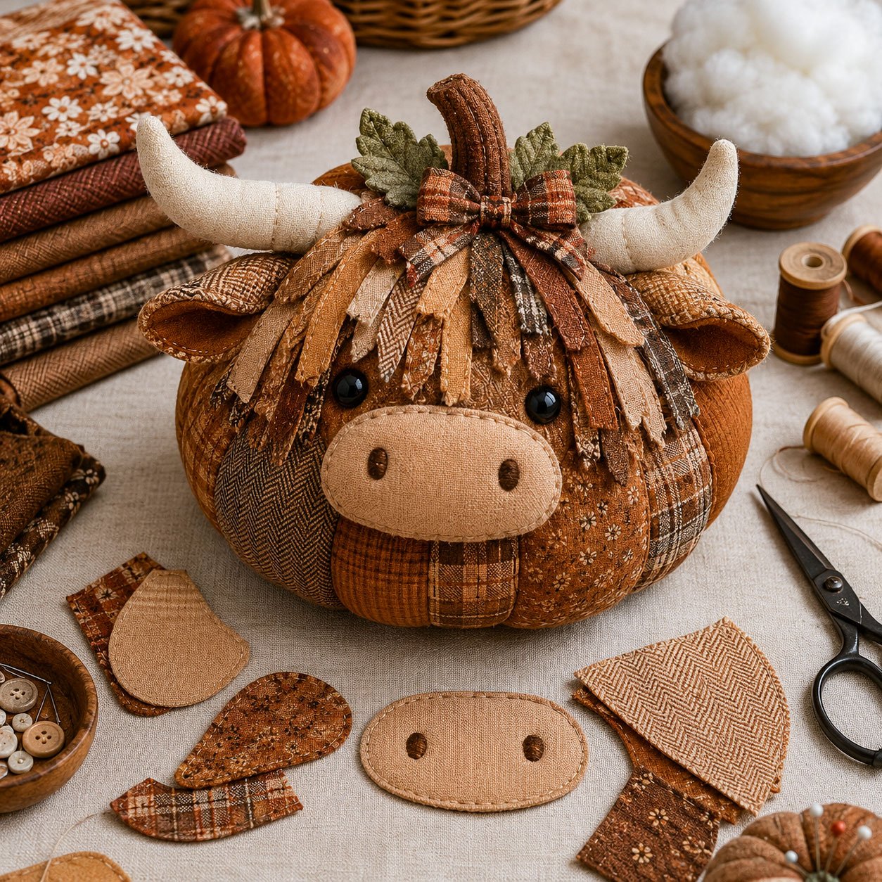 🎃 DIY Fall Animal Pumpkin Craft Kit – Make Your Own Cozy Woodland Pumpkin Decorations