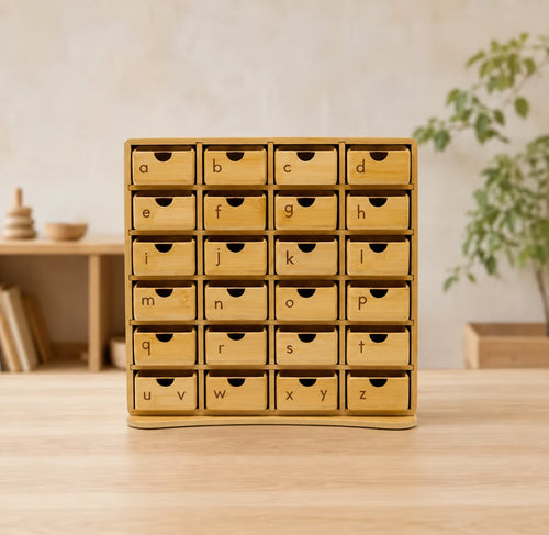 🏆Limited Time Sale 49% OFF🎄📚Phonics Cabinet with 120 Miniature Objects