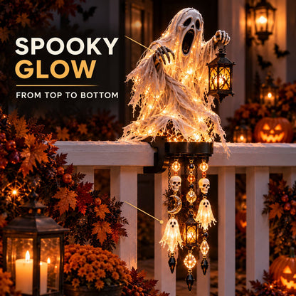 ⏰ LAST DAY 49% OFF - 🎃 Halloween Character Glow Cascade Railing Lights