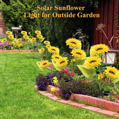✨Solar Sunflower Garden Lights for Yard & Patio