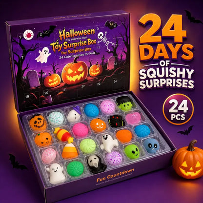 ⏰ LAST DAY 49% OFF - 🎃24-Day Halloween Countdown Stress-Relief Toy Set