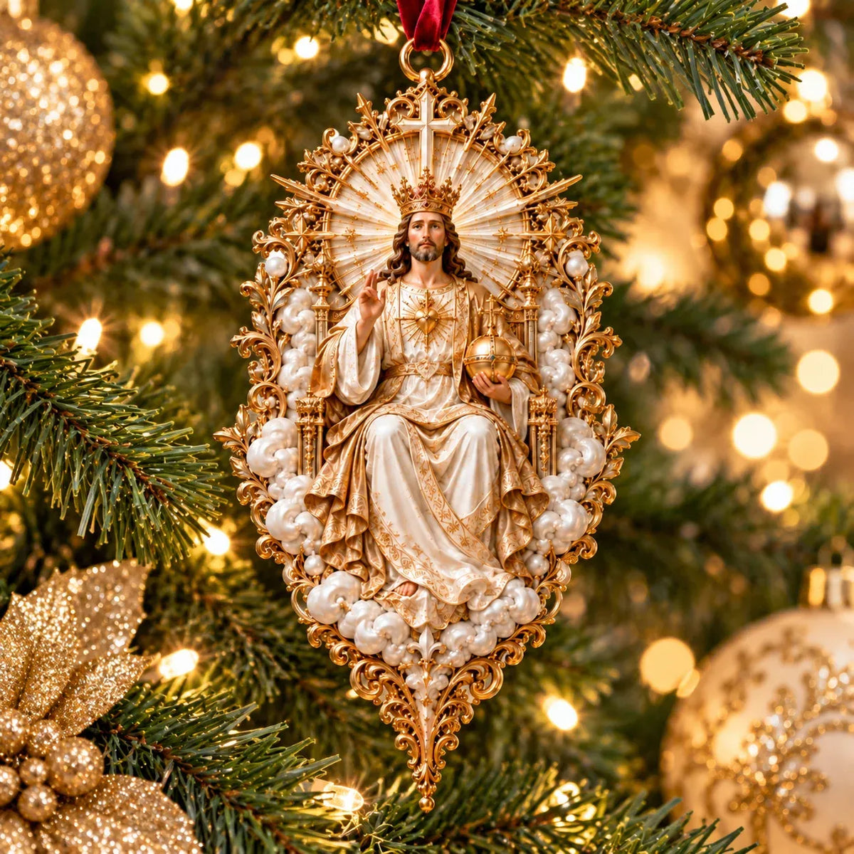 ⏳ Last Day 49% OFF – ✝️ Sacred Christmas Ornament Collection