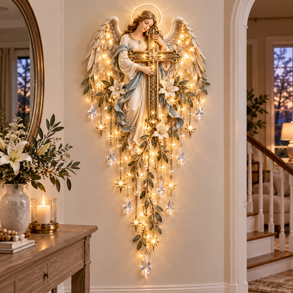 ✨ Last Day – 60% OFF!✨Jesus, Angels, and Nativity Scene Wall Light Decoration✝️