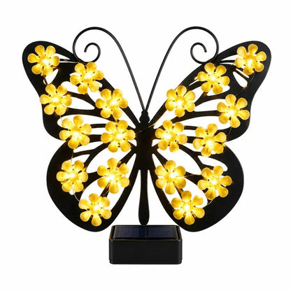 🦋☀️Solar Flapping Wing Butterfly Garden Wall Light