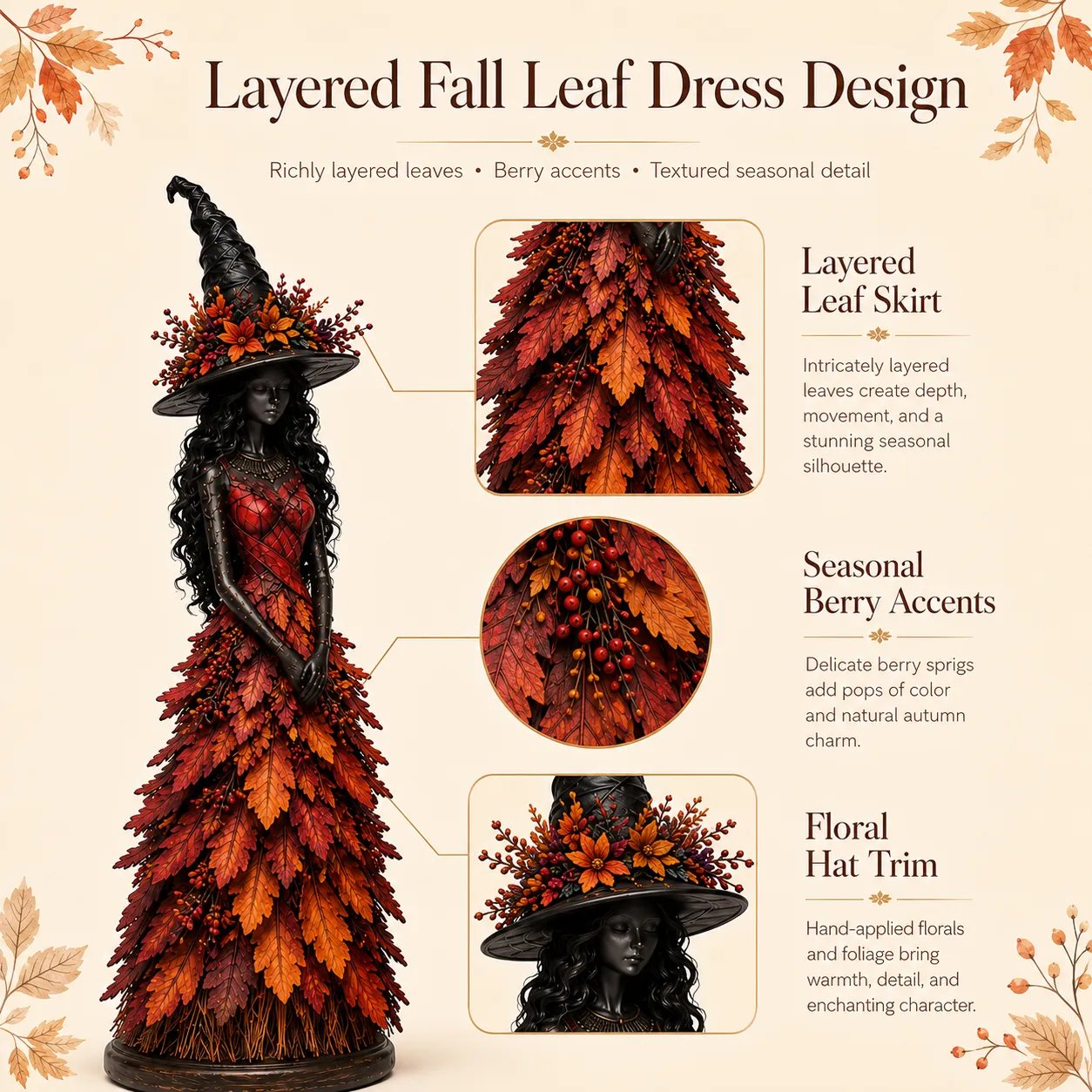 🧙New Arrivals 49% OFF-2026 Enchanted Autumn Witch Figurine