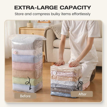 🔥LAST DAY 49% OFF👍🏻No-Pump Large Space-Saving Vacuum Storage Bags