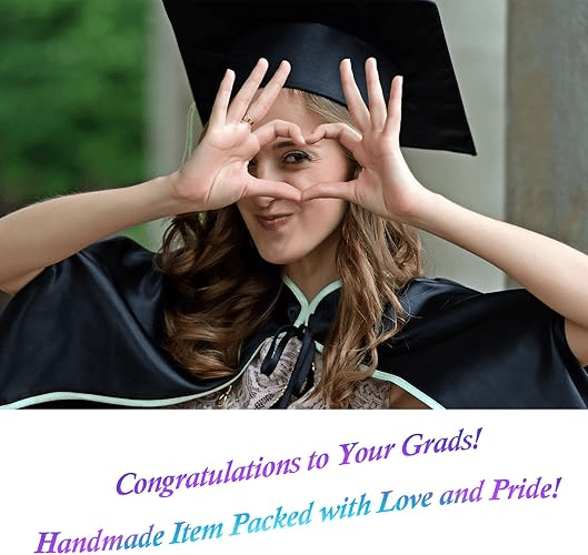 Graduation Bracelet Gift Set with Cap Box