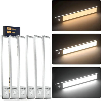 Punch-free Smart Sensor Magnetic Rechargeable LED Lights