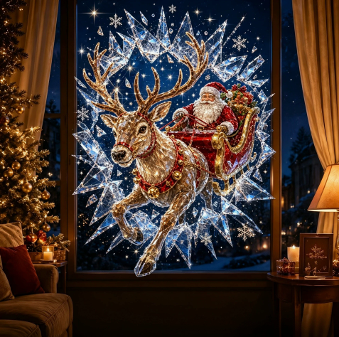 🎅🏼 2026 Christmas Window Decals