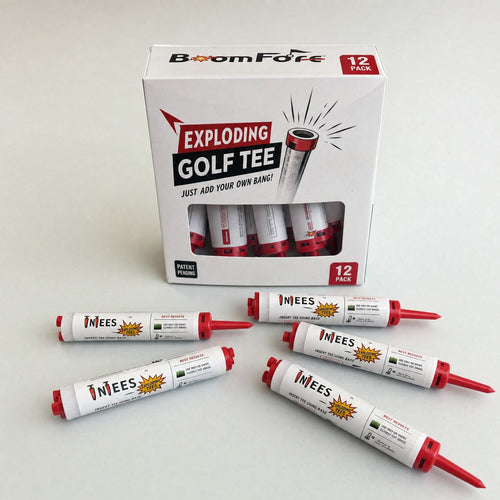 BoomFore Exploding Golf Tees - 12 Pack