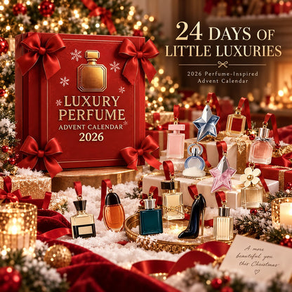 🎀 2026 Perfume Advent Calendar – 24-Day Beauty-Inspired Charm Countdown Gift 🎄
