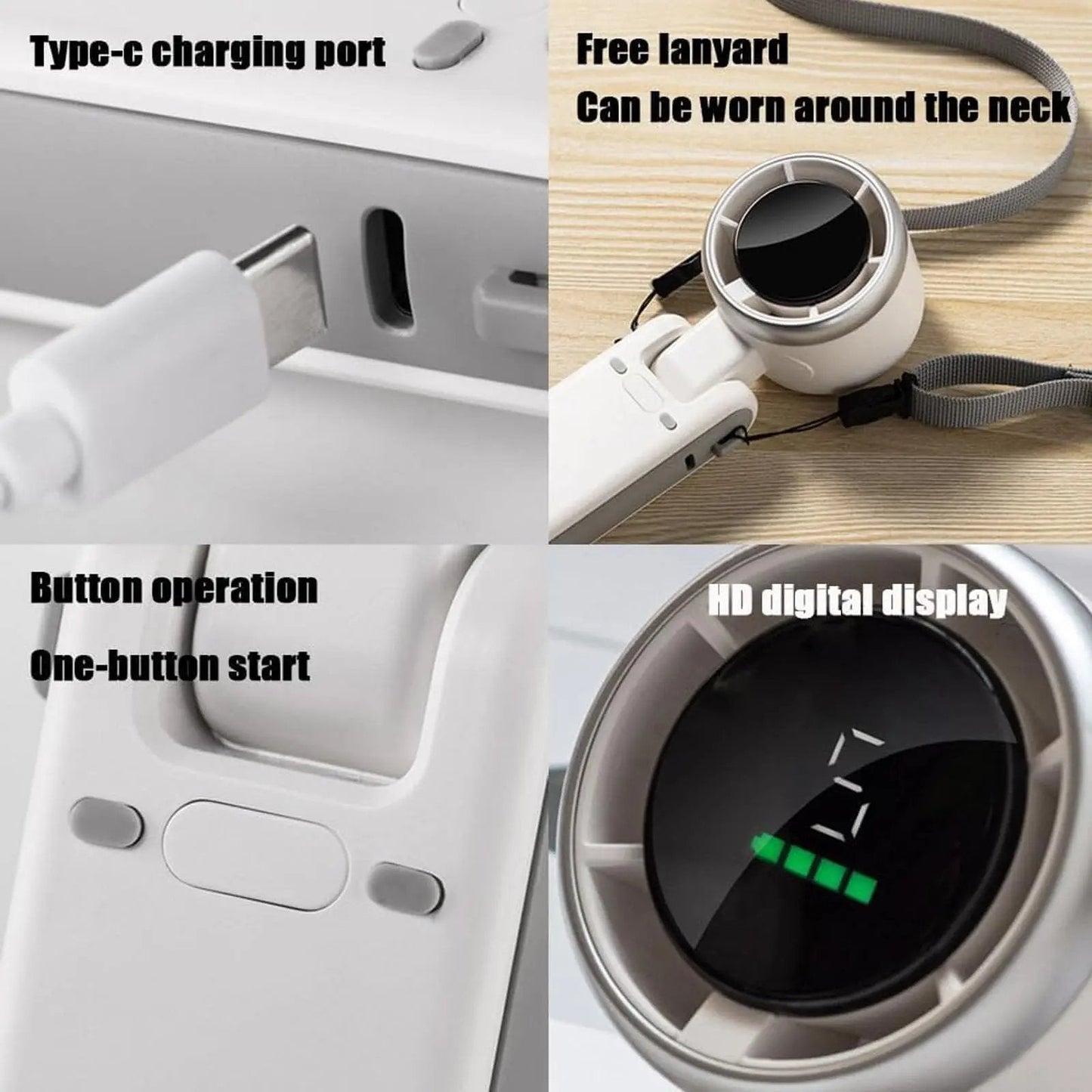 🔥Summer Hot Sales 49%🧊 OffTurboFold Portable Fan – Powerful Cooling Anywhere