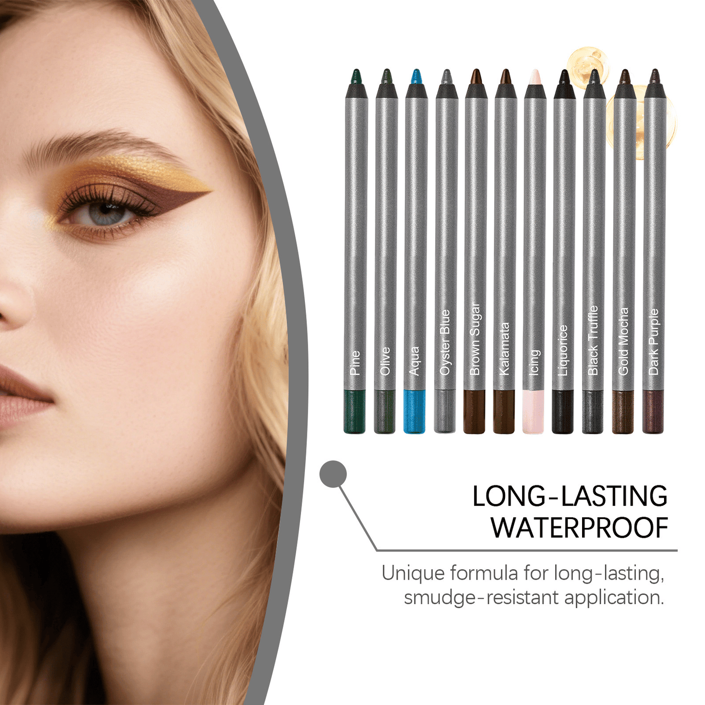 🔥[24H Lock]1440-Minute Smudge-Proof Eyeliner