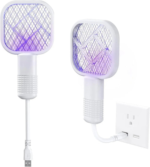 2-in-1 Mini Portable USB Mosquito Zapper & Bug Killer Bat
