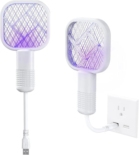2-in-1 Mini Portable USB Mosquito Zapper & Bug Killer Bat