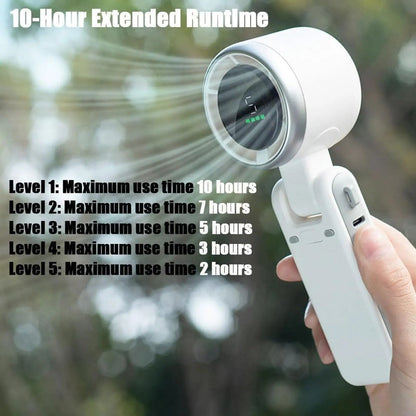 🔥Summer Hot Sales 49%🧊 OffTurboFold Portable Fan – Powerful Cooling Anywhere