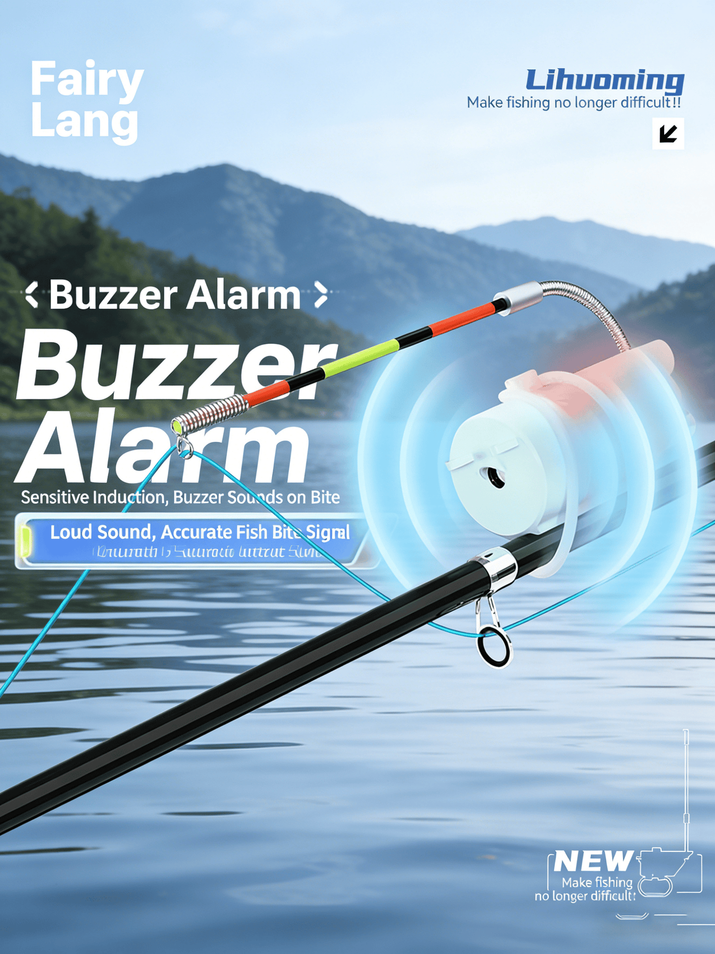 🎣High Sensitivity Night Fishing Float Bite Alert for Fishing Rods