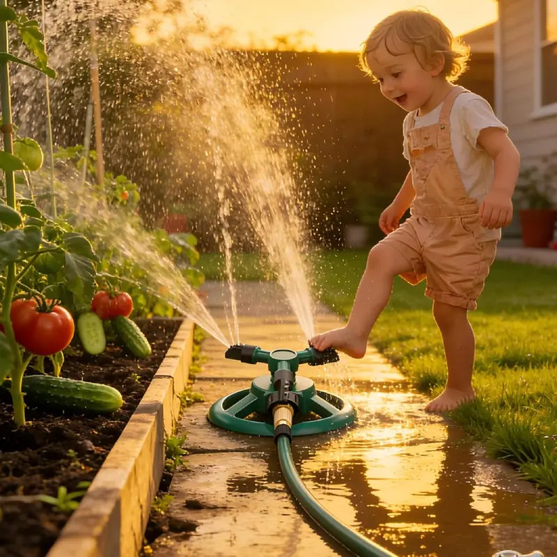 ❤️360 Degree Rotating Lawn Sprinkler