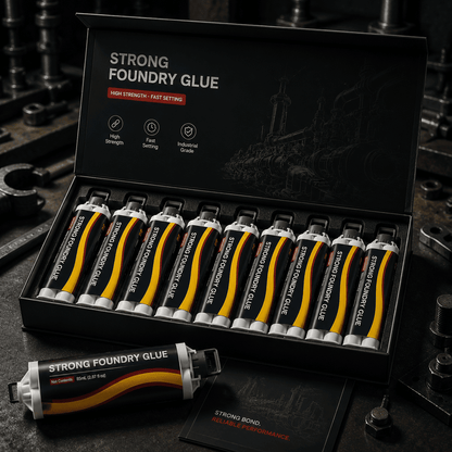🔥 Industrial Waterproof High Temp Metal Repair Foundry Glue ⚙️