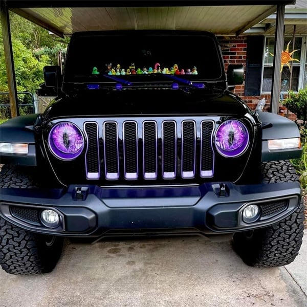 🔥Summer Hot Sale 49% OFF👹 Beast Eyes Aggressive Headlight Decals（1 Pair）