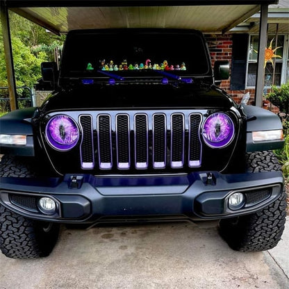 🔥Summer Hot Sale 49% OFF👹 Beast Eyes Aggressive Headlight Decals（1 Pair）