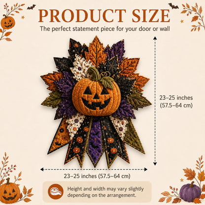 ⏳ Last Day 49% OFF – 🎃 Beginner-Friendly Oversized Halloween Character Quilted Door Hanger Sewing Kit | Complete Kit with All Tools & Step-by-Step Guide Included 💕
