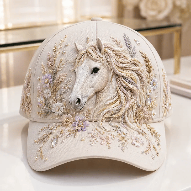 🦬3D Embroidered Highland Cow Baseball Cap – Lightweight, Breathable & Unisex