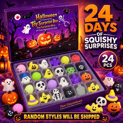 ⏰ LAST DAY 49% OFF - 🎃24-Day Halloween Countdown Stress-Relief Toy Set