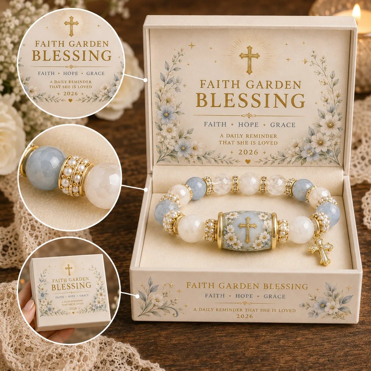 2026 Inspirational Gift Bracelet Collection✨Faith • Hope • Healing • Love