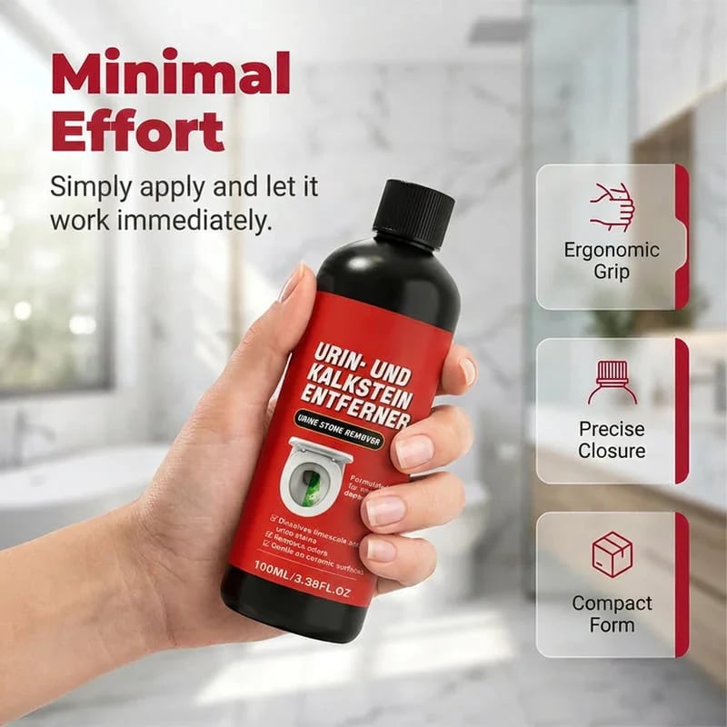 💎 Heavy-Duty Toilet Cleaner 🧪 Melts Away Years of Urine Scale & Limescale ✨ No More Scrubbing