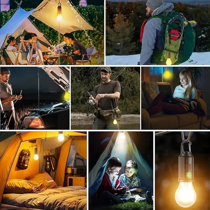 Rechargeable Solar LED Light Bulbs