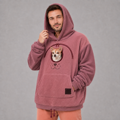 Hands-Free Pet Carrier Hoodie for Small Dogs & Cats