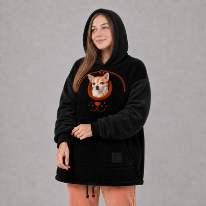 Hands-Free Pet Carrier Hoodie for Small Dogs & Cats