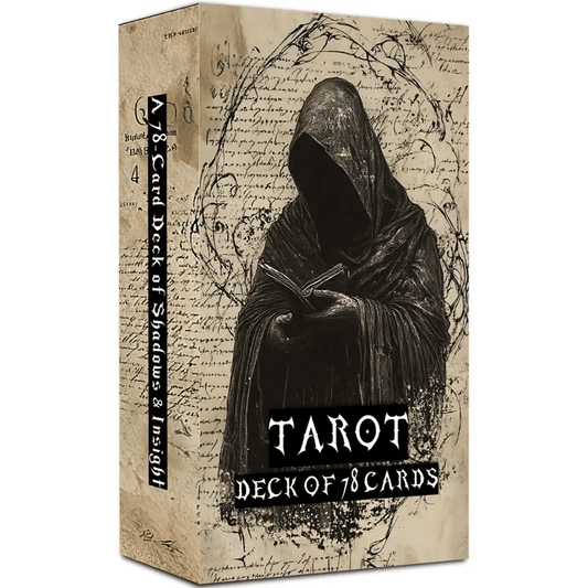 Vintage Gothic Tarot Cards Set - 78 Tarot Cards Deck
