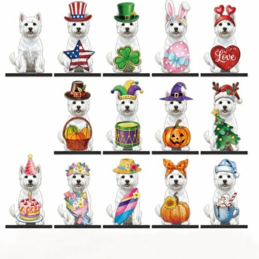 Hot Sale🔥Cute Animals Sign Easter Gift Cat Wooden Sign Desk Decor