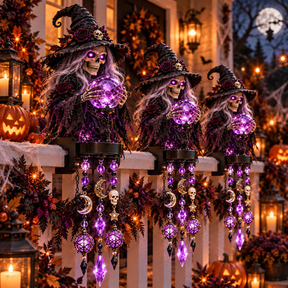 ⏰ LAST DAY 49% OFF - 🎃 Halloween Character Glow Cascade Railing Lights